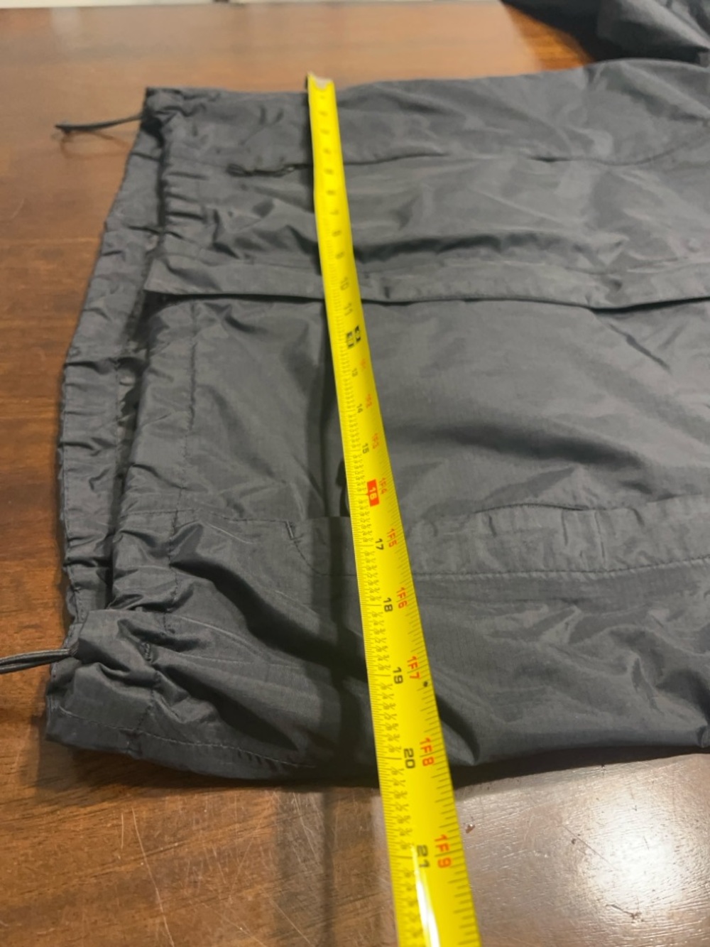 The North Face Women's Black Hooded Rain Jacket - Picture 6 of 7